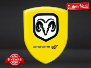 Dodge Décalcos Auto Résistants Limité Universels